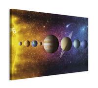 murando Canvas Wall Art Solar system 60x40 cm/24"x16" 1 pcs Large Canvas Prints XXL Art Deco Pictures for Bedroom Walls Home Decor Wall Pictures Living Room Space Planets Space Universe n-B-0079-b-a