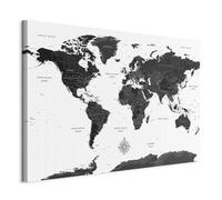 murando Canvas Wall Art World map 90x60 cm / 36"x24" 1 pcs Large Canvas Prints XXL - Art Deco Pictures for Bedroom Walls - Home Decor Wall Pictures for Living Room k-A-0423-b-a