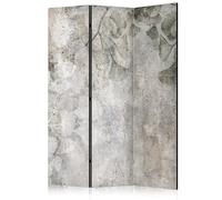 murando Decorative Room Divider Abstraction 135x172 cm / 54"x68" Single-Sided Folding Screen 3 Panels Room Partition Non-Woven Canvas Print Opaque Photo - nature gray f-C-0454-z-b