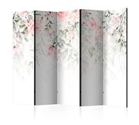 murando Decorative Room Divider Leaf 225x172 cm / 89"x68" Double-Sided