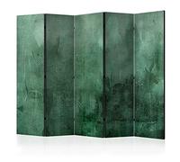 murando Decorative Room Divider Leaf 225x172 cm / 89"x68" Double-Sided Folding Screen 5 Panels Room Partition Non-Woven Canvas Print Opaque Photo Display Nature Jungle Banana plant b-A-0834-z-c