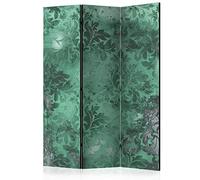 murando Decorative Room Divider Retro Vintage 135x172 cm / 54"x68" Single-Sided Folding Screen 3 Panels Room Partition Non-Woven Canvas Print Opaque Photo Display Oriental Abstract f-A-0465-z-b