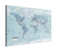 murando Handart Canvas Wall Art 90x60 cm/ 35.4"x 23.6" Non-woven Canvas Prints Image Framed Artwork Painting Picture Photo Home Decoration 1 piece world map k-A-0207-b-b