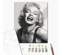 murando Paint by Numbers for Adults Marilyn Monroe 40x50 cm / 16x20