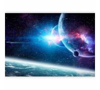 murando - Photo Wallpaper Cosmos Galaxy 350x256 cm / 138" x 97" - Non-Woven Premium Art Print Fleece Wall Mural Decoration Poster Picture Design Modern - Star Solar System Universe space b-C-10047-a-a