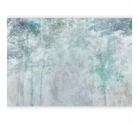 murando Photo Wallpaper Forest 300x210 cm / 118.1" x 82.7" Non-Woven Premium Art Print Fleece Wall Mural Decoration Poster Picture Design Modern Nature Botany Trees Abstract Like Painted c-A-0222-a-d