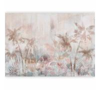 murando Photo Wallpaper Jungle 196x140 cm / 78"x56" Peel and Stick Self-Adhesive Foil Print Wall Mural Abstract Tropical Nature Like Painted Palm Trees b-A-10296-a-a