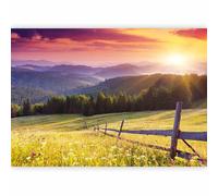 murando Photo Wallpaper Landscape Gebirge 196x140 cm Peel and Stick