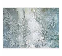 murando Photo Wallpaper Leaves 350x256 cm / 137.8" x 96.5" Non-Woven Premium Art Print Fleece Wall Mural Decoration Poster Picture Design Modern Nature Botany Like Painted a-C-0185-a-a
