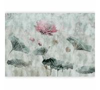 murando Photo Wallpaper Lotus Flower 245x175 cm / 97"x69" Peel and Stick