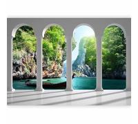 murando Photo Wallpaper Paradise 350x256 cm Non-Woven Premium Art Print