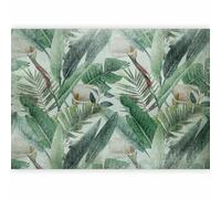 murando Photo Wallpaper Plants 350x256 cm / 138"x97" Non-Woven Premium Art Print Fleece Wall Mural Decoration Poster Picture Design Modern Nature Botany Tropical Leaves Like Painted b-A-10083-a-a