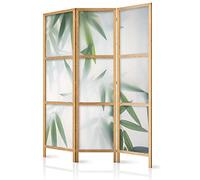 murando Room divider green bamboo nature zen spa 135x171cm / 54"x68"