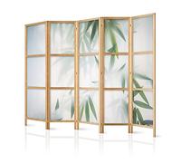 murando Room divider XXL green bamboo nature zen spa 225x171cm / 89"x68"