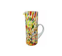 MurArt Murano Jug 1000 ml Tower Collection in Hand-Blown Glass in Craftsmanship Made in Italy