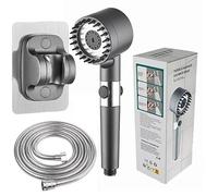 muravai The Filtered Shower Head High-Pressure Shower Head with Water-Saving Filter, 3 Spray Modes, Anti-Clog Design & Flexible Hose