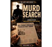 MURD SEARCH - CHAOS BY DESIGN: A Murder Mystery Word Search Puzzle Book You Solve (The Lucy Jane Mysteries™)