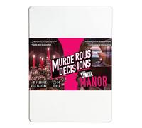 Murder at The Manor (2024) Murder Mystery Dinner Party Game