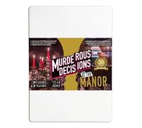 Murder at The Manor (2024) Premium Murder Mystery Dinner Party Game