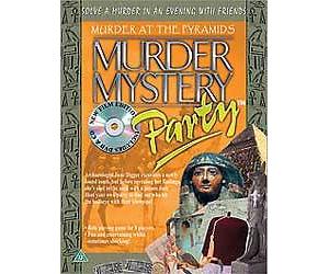 Murder at the Pyramids Murder Mystery Party (PLAIN OUTER BOX) NEW, FREE delivery