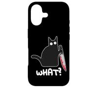 Murder Cat Halloween Case for iPhone 17