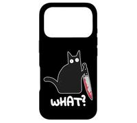 Murder Cat Halloween Case for iPhone 17 Pro