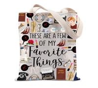 Murder Crime Series Tote Bag Junkie Horror Fan Gift Murder Mystery Series Merch (Favorite Murder Tote EU)