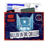 Murder Mission - Killer in the Chiller - Murder Mystery Detective Game - Date Night & Parties -Unsolved Cryptic Open Case Files Puzzle for Adults