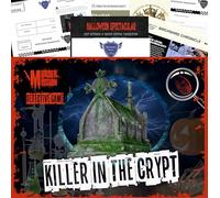 Murder Mission Killer In The Crypt Unsolved Murder Mystery Detective Game - Open Cryptic Cold Case File Puzzle - Dinner Parties Groups Couples or Solo Players