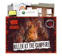 Murder Mission - Murder Mystery Game - Detective Killer Case Files - Date Night, Party Groups - Unsolved Cryptic Games - Killer At The Campfire