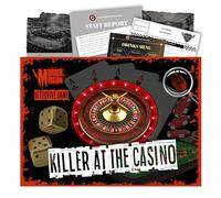 Murder Mission - Murder Mystery Game - Detective Killer Case Files - Date Night, Party Groups - Unsolved Cryptic Games - Killer At The Casino