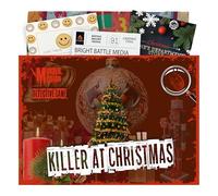 Murder Mission - Murder Mystery Game - Detective Killer Case Files - Date Night, Party Groups - Unsolved Cryptic Games - Killer At Christmas