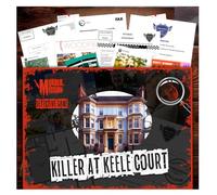 Murder Mission Unsolved Mystery Detective Game - Killer At Keele Court Open Case File - Dinner Parties Groups Couples or Solo Players