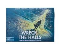Murder Mystery Advent Calendar for Adults: Wreck The Halls | 24 sealed doors, one culprit. A 5-15 minute puzzle a day for 1+ players. Plastic-free, 100% recyclable, ages 14 and up.