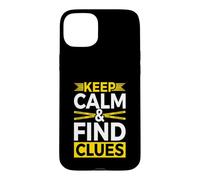 Murder Mystery Dinner - Keep Calm & Find Clues Case for iPhone 15 Plus
