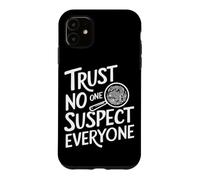 Murder Mystery Dinner Outfit Party Detective Mystery Case for iPhone 11