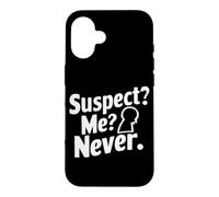 Murder Mystery Dinner Outfit Party Detective Mystery Case for iPhone 16