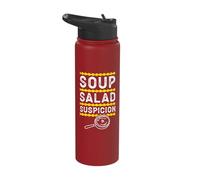 Murder Mystery Dinner Outfit Party Stainless Steel Insulated Water Bottle