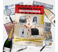 Murder Mystery Game - Cold Case Detective Kit & Crime Investigation - Solve Celebrity Murder on Luxury Cruise Ship - Immersive Evidence Pack with Online Clues - Game Night & Gift by Anchors Up