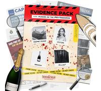 Murder Mystery Game - Cold Case Detective Kit & Crime Investigation - Solve Celebrity Murder on Luxury Cruise Ship - Immersive Evidence Pack with Online Clues - Game Night & Gift by Trench & Trilby