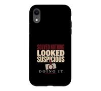 Murder Mystery Game Night Detective Party Gift Case for iPhone XR