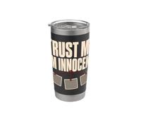 Murder Mystery Game Night Detective Party Gift Stainless Steel Insulated Tumbler