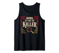 Murder Mystery Game Night Detective Party Gift Tank Top