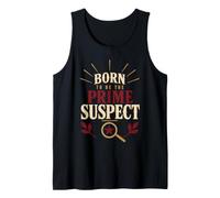 Murder Mystery Game Night Detective Party Gift Tank Top