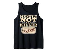 Murder Mystery Game Night Detective Party Gift Tank Top