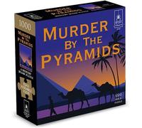 Murder Mystery Puzzle Murder by The Pyramids 1000 Piece Jigsaw