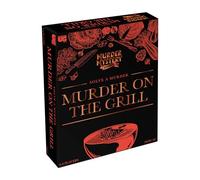 Murder Mystery Party Games - A Murder on the Grill, Host Your Own Cookout Murder Mystery Dinner for 8 Adult Players, Solve the Case with Crime Scene Clues, 18 Years and Up