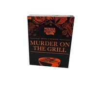 Murder Mystery Party Games - A Murder on the Grill, Host Your Own Cookout Murder Mystery Dinner for 8 Adult Players, Solve the Case with Crime Scene Clues, 18 Years and Up