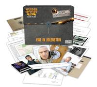 Murder Mystery Party Case Files: Fire in Adlerstein Mystery Detective Case File Game for 1 or More Players Ages 14 and Up from University Games