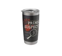 Murder Mystery Whodunit Party Detective Costume Suspect Game Stainless Steel Insulated Tumbler